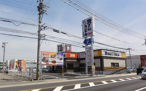 資さんうどん伊都店　今宿